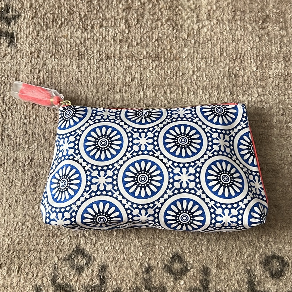❗️LAST 1❗️🤎5 For $25🤎 ESTEE LAUDER Into The Blue Makeup Cosmetic Travel Bag